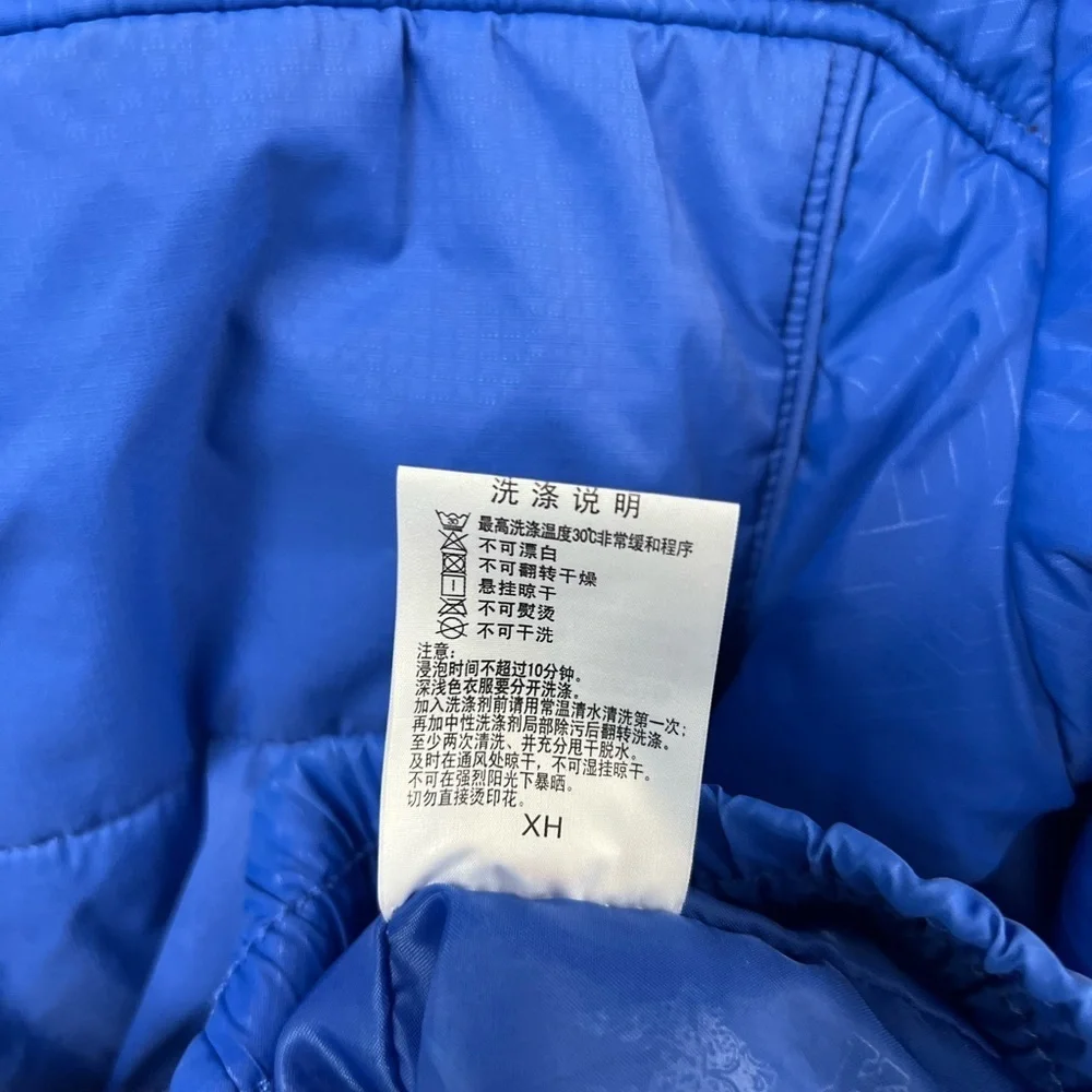 K-Bird Deduce Grace Winter Puffer Jacket Cobalt Blue Size Small